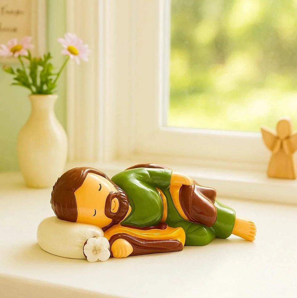 Sleeping Saint Joseph Collectors Edition | Fathers Patron | Little Drops Of Water