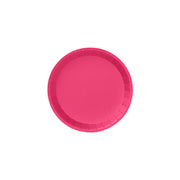 Hot Pink Classic Small Plates (10 Per Pack)