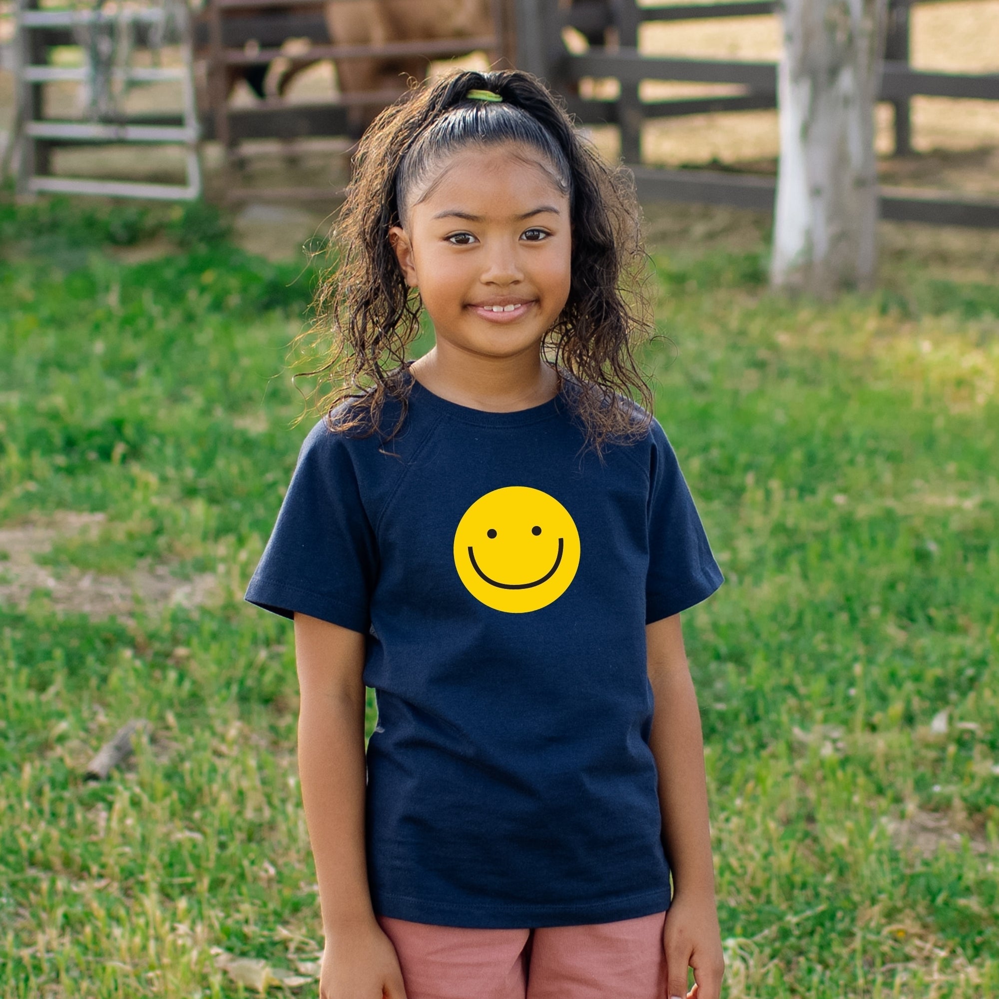Organic Happy Face T-shirt