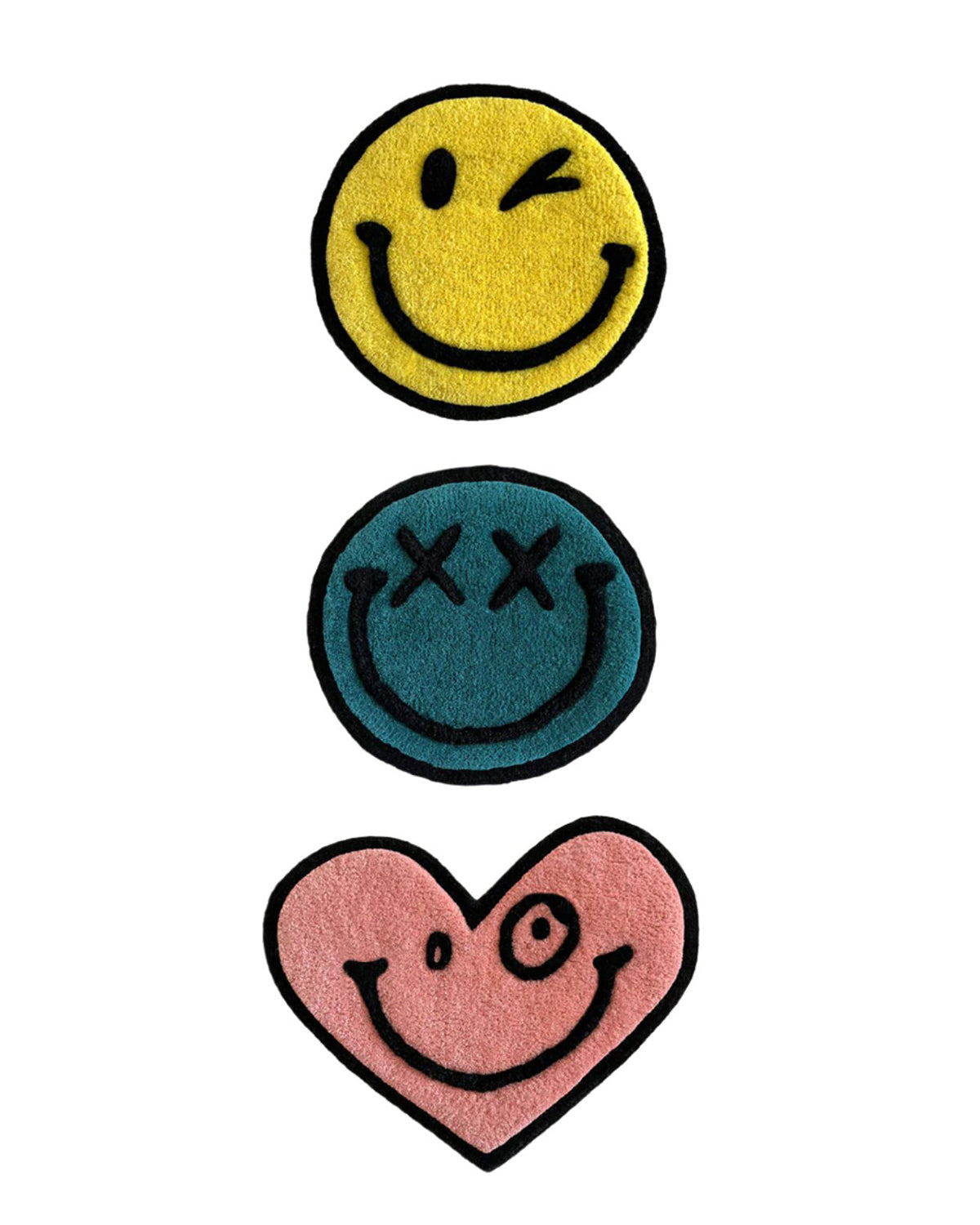 Rug For Wall Smiley® World X Andre Saraiva Set Of 3