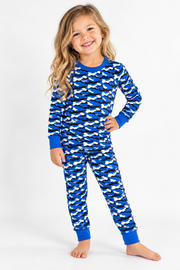Royal Blue Camo Pajamas