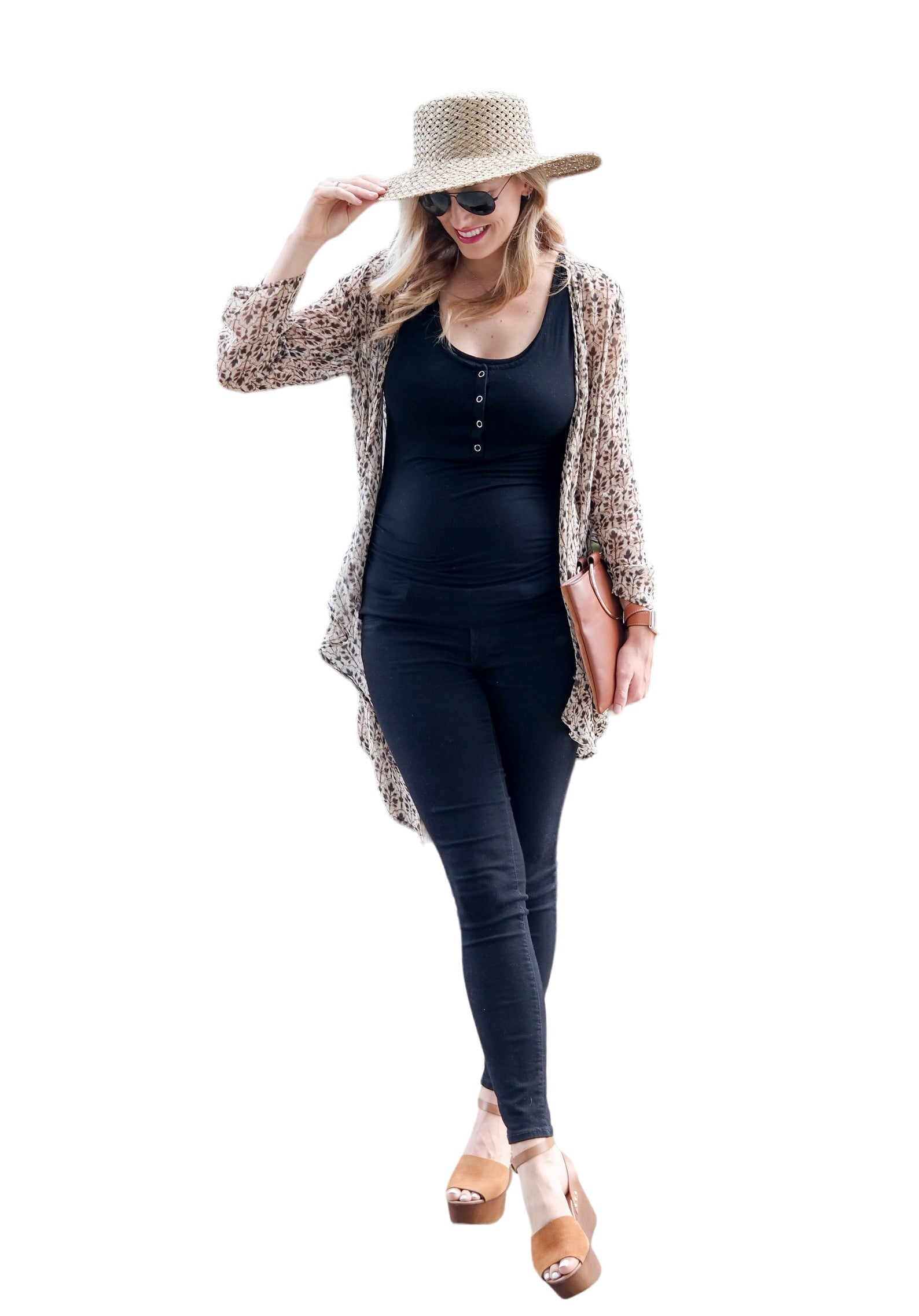 Soho Skinny Over The Belly Maternity Jean