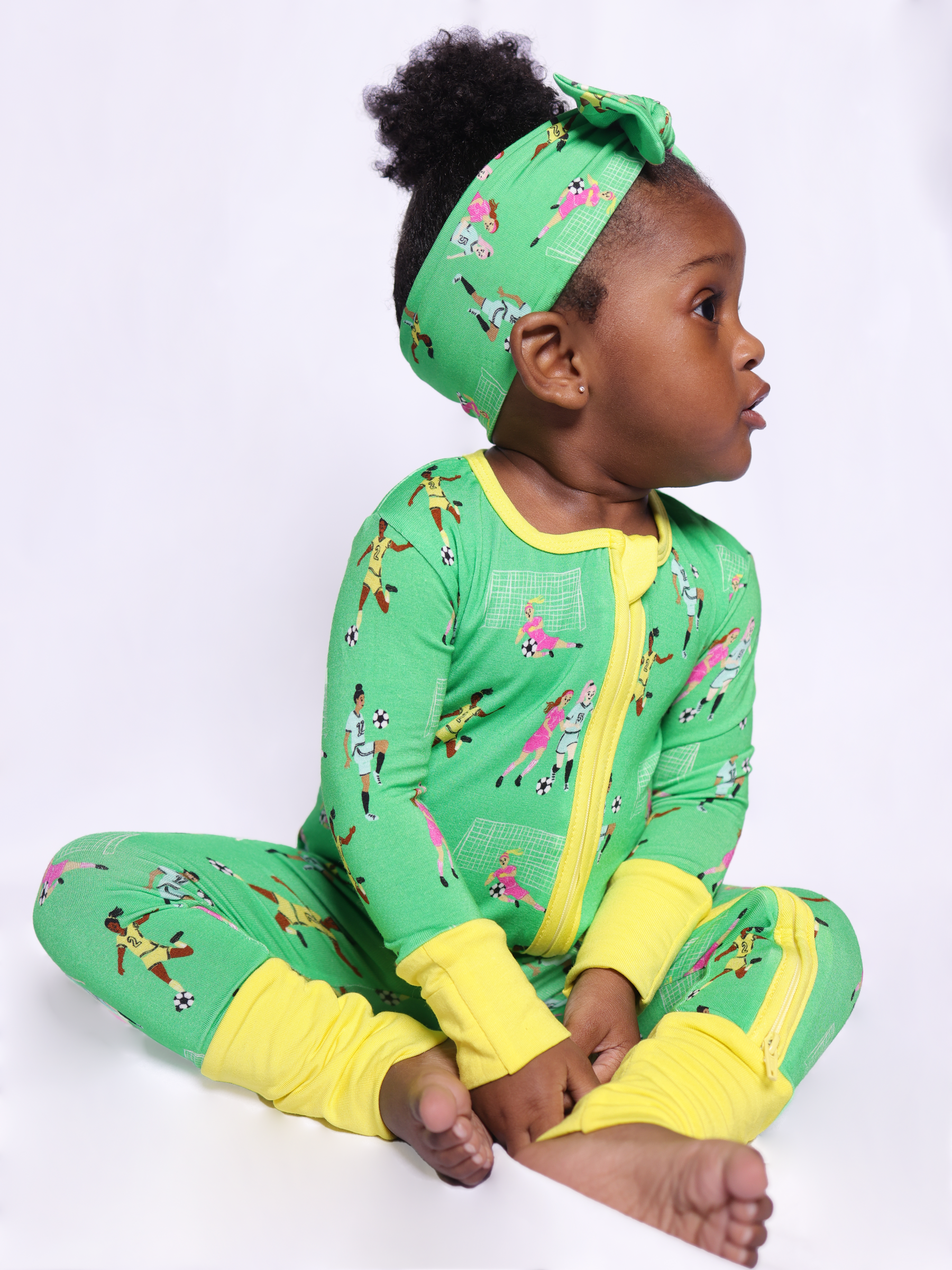 Soccer Zip Romper