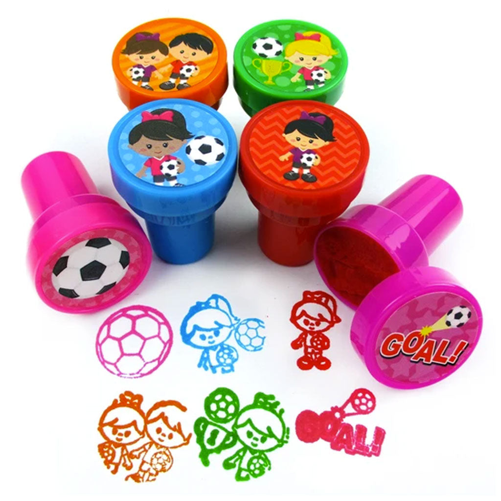 Soccer Stampers For Kids - 24 Pcs
