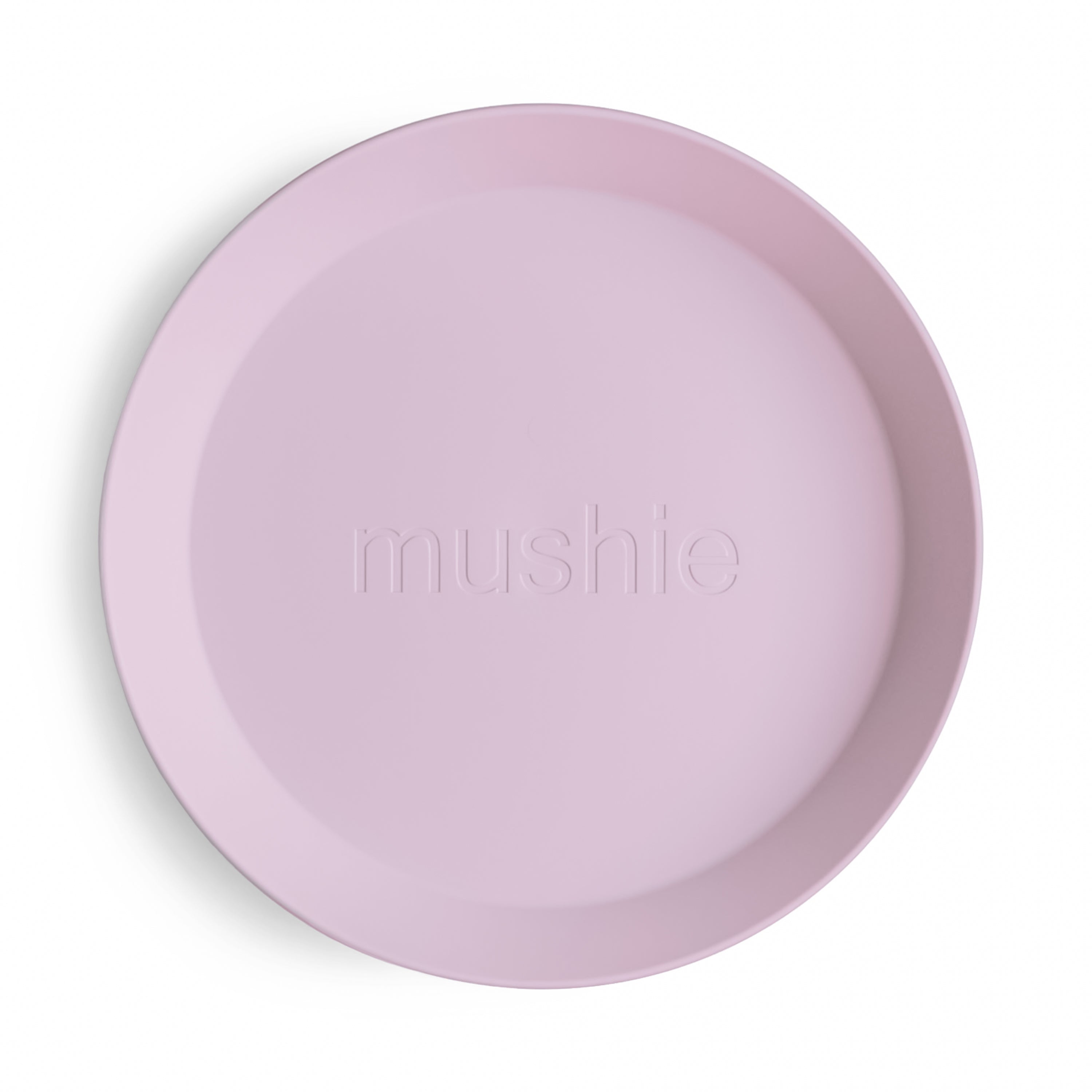 Round Dinnerware Plates, Set Of 2