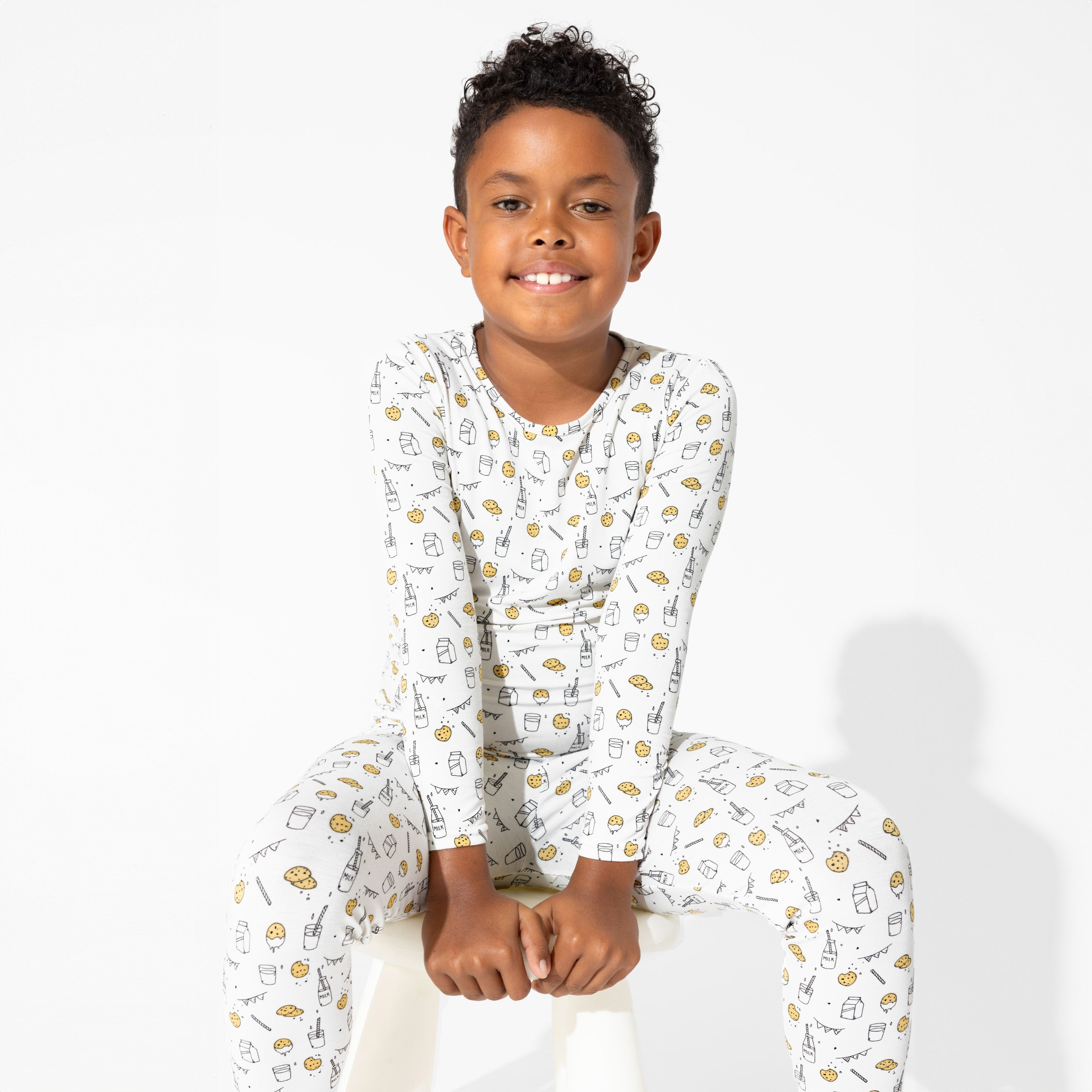 Milk & Cookies Original Bamboo Kids Pajamas