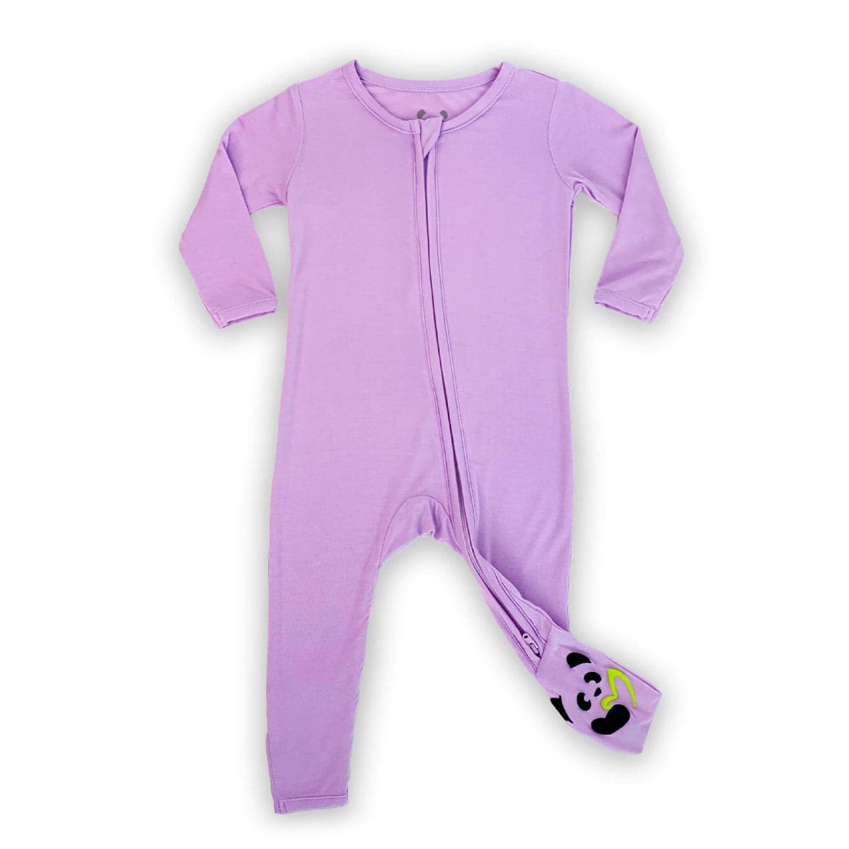 Lavender Bamboo Convertible Footie