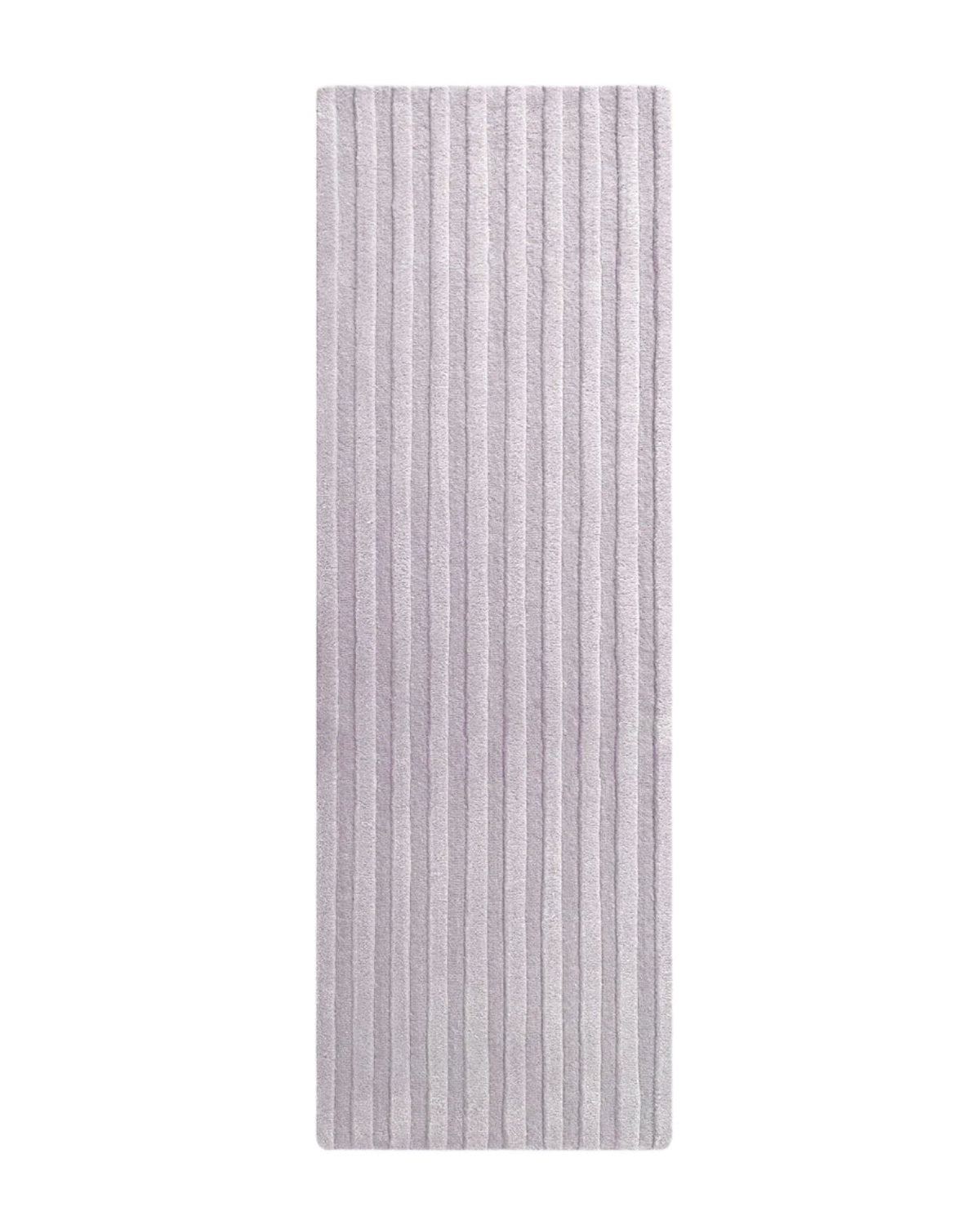 Rug Solid Stripe Lilac 3.9 X 5.9 Ft