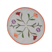 6 Round Placemats Picnic On The Meadow