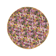 6 Round Placemats Romance Is Dead Yellow