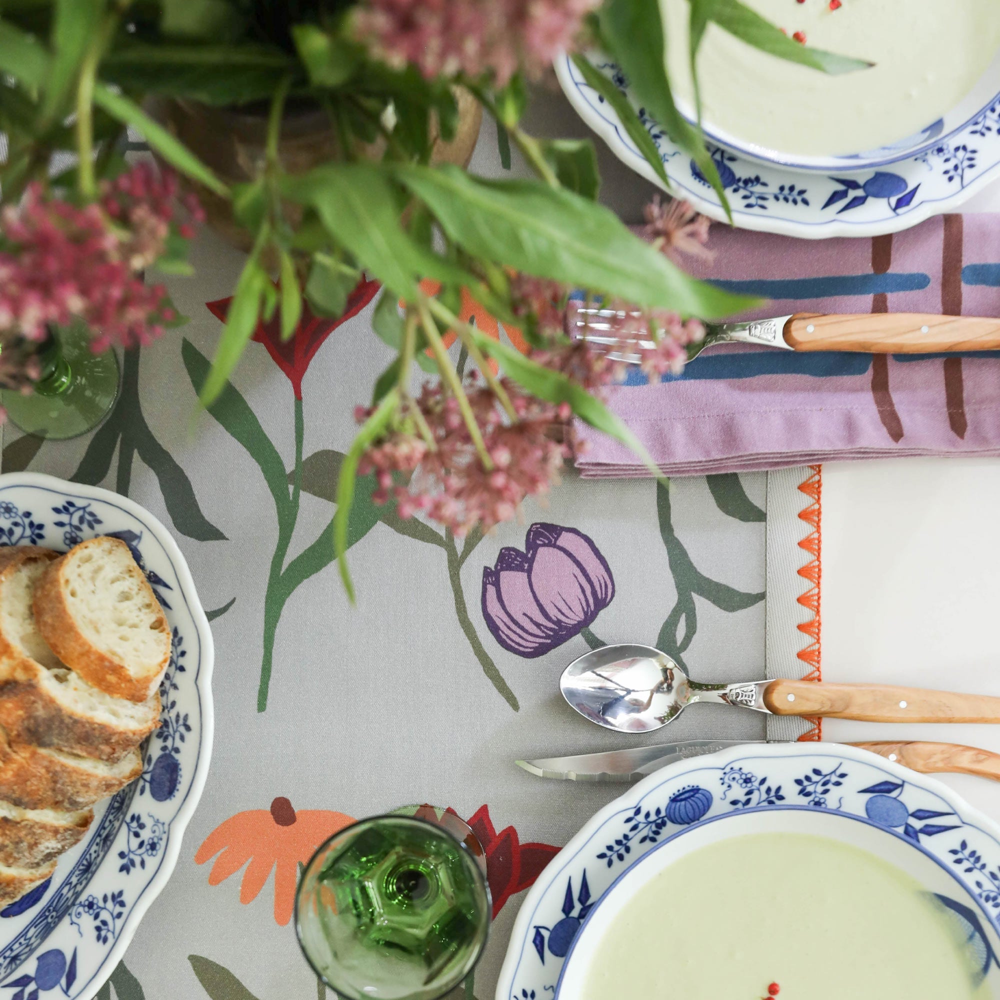 Table Runner Picnic On The Meadow