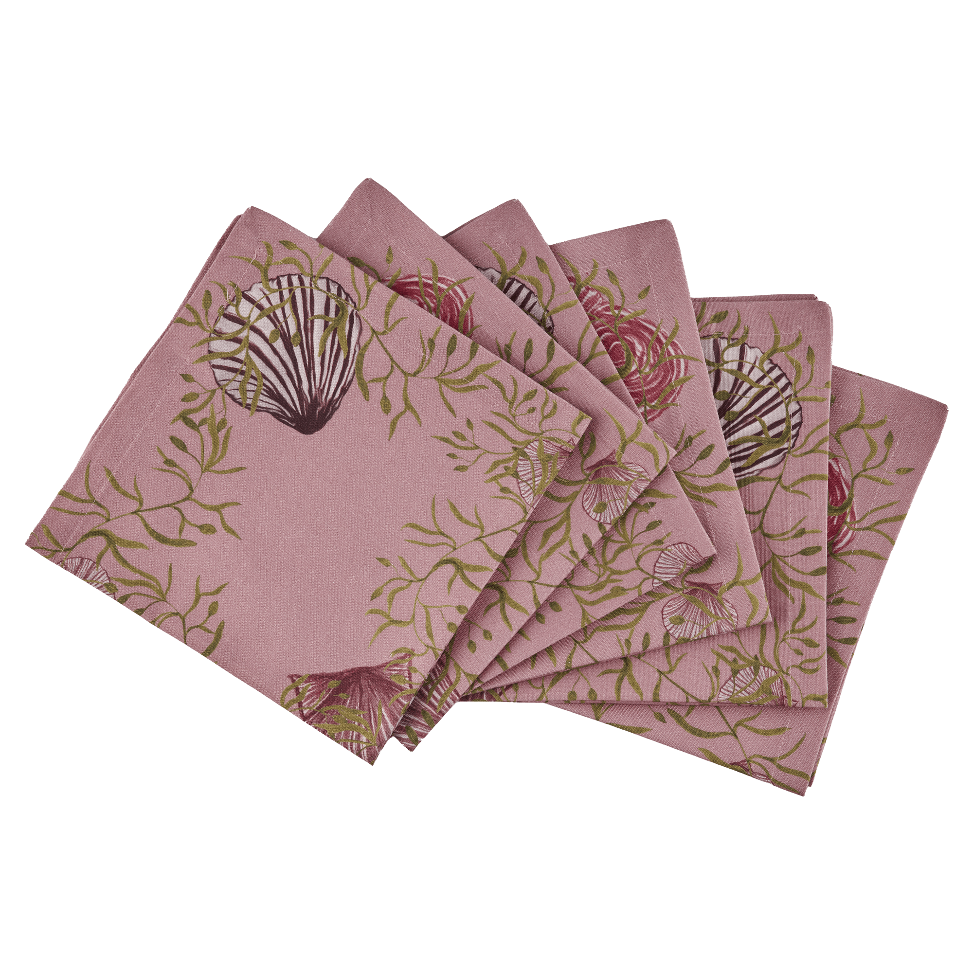 6 Napkins Mussels From Brussels