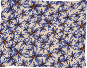 6 Organic Linen Placemats In Blue Harem