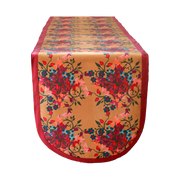 Table Runner Blumen Orange