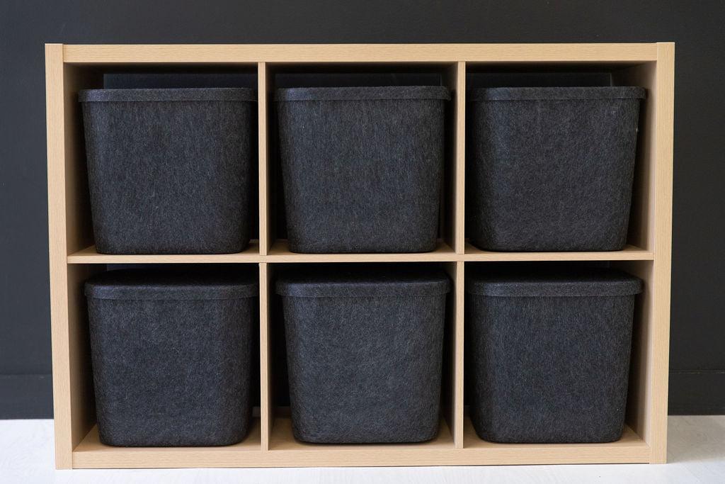 The Sculpted Bin - Original With Lid