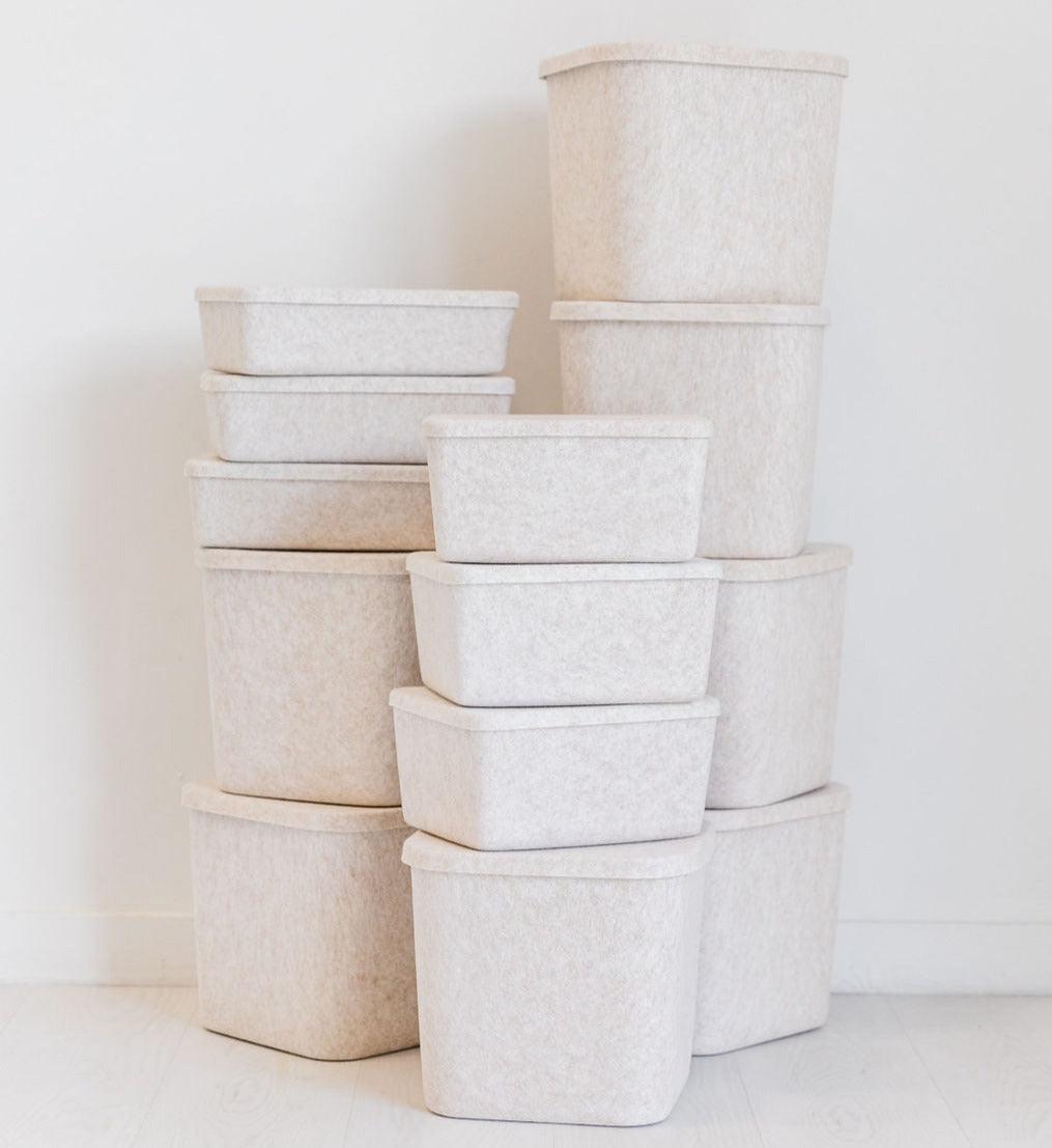 The Sculpted Bin - Original With Lid