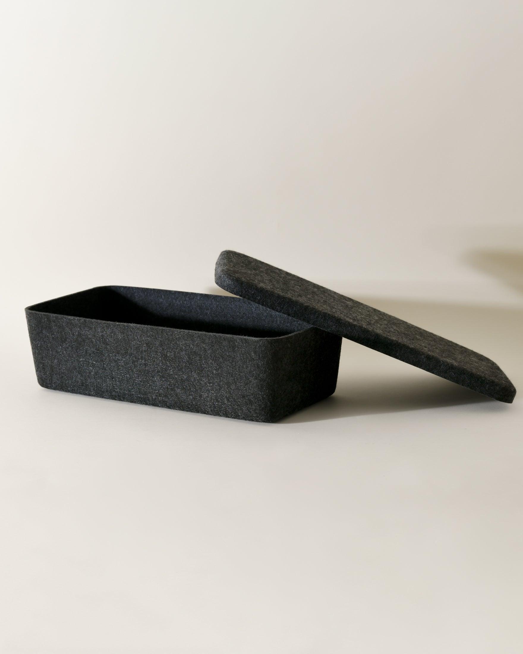 The Sculpted Bin - Long With Lid