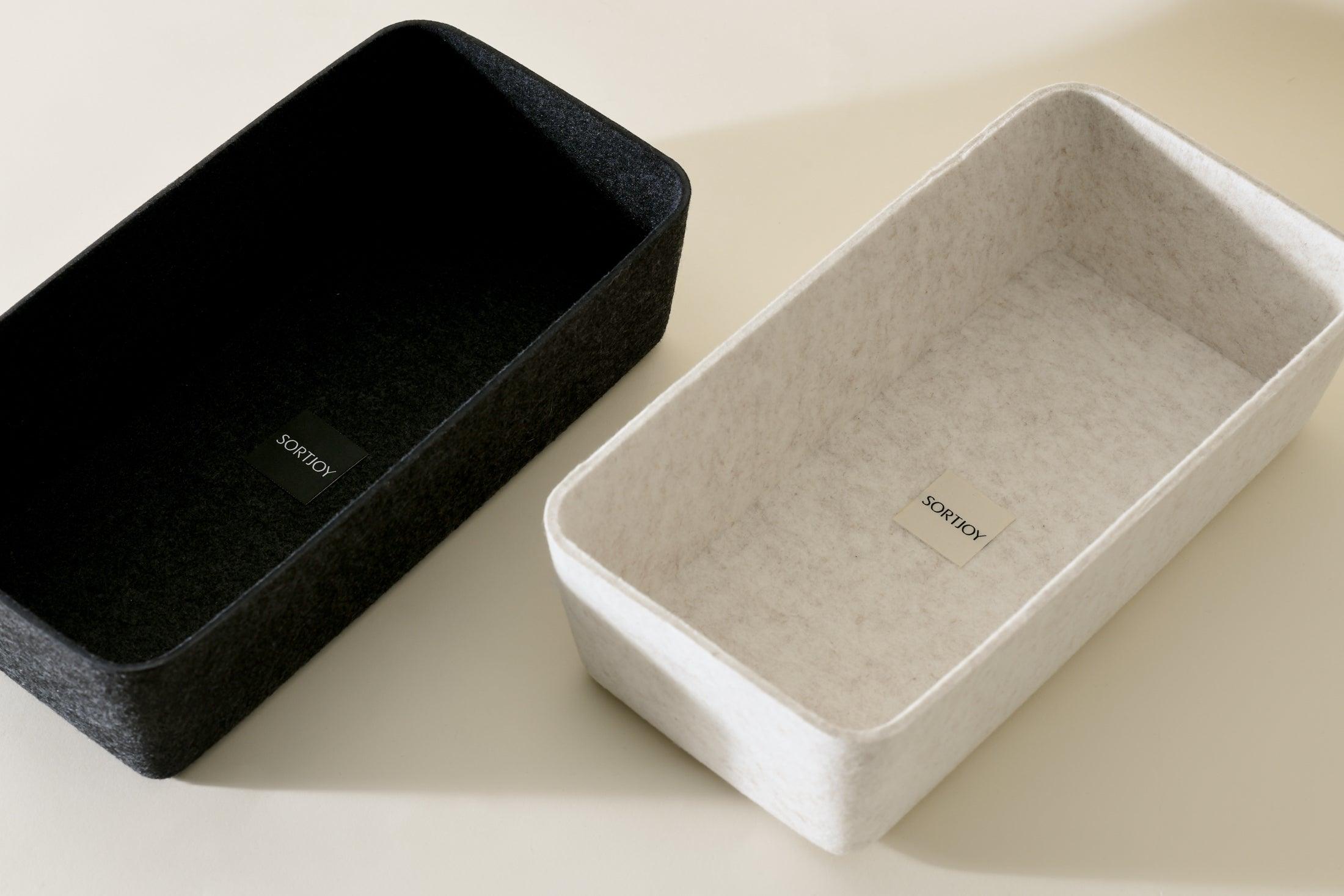 The Sculpted Bin - Long | Set Of 3