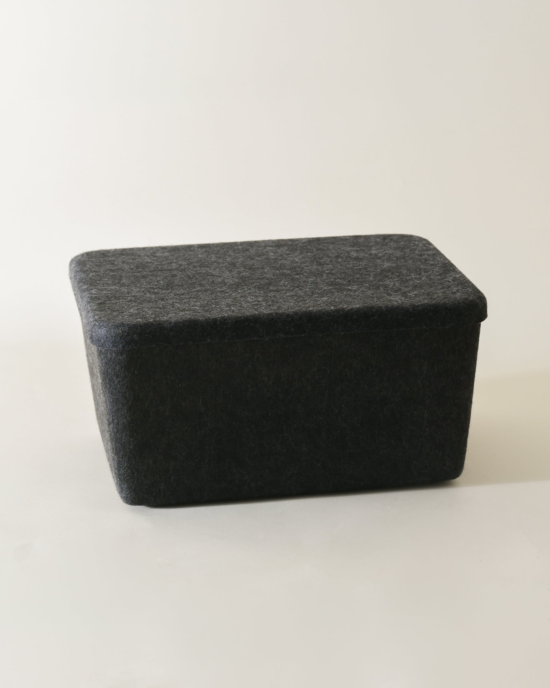 The Sculpted Bin - Wide With Lid | Set Of 3