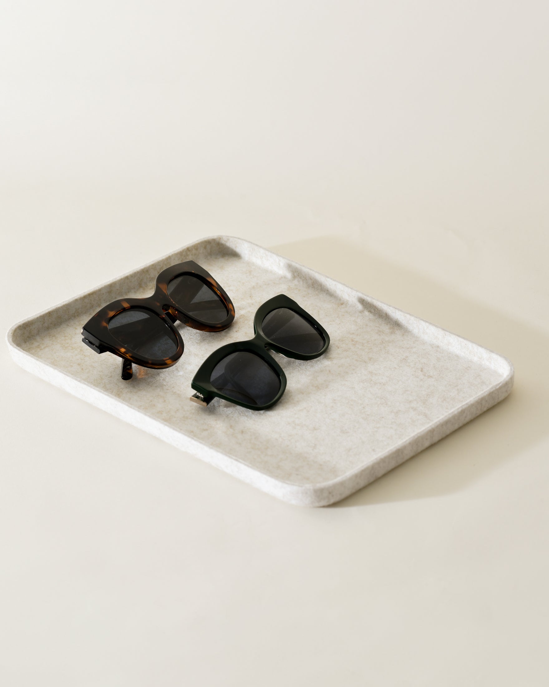The Sculpted Bin - Wide With Lid | Set Of 3
