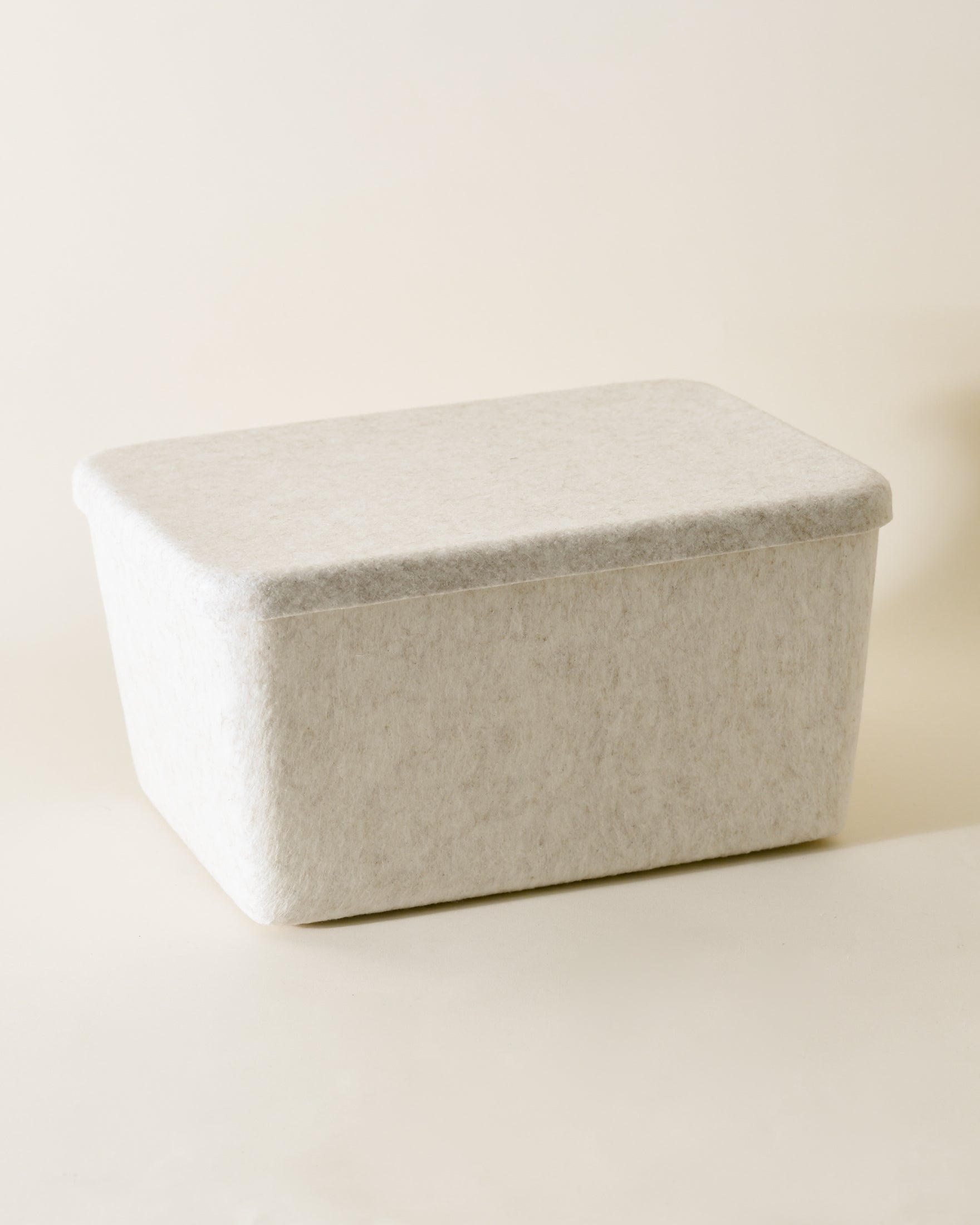 The Sculpted Bin - Wide With Lid
