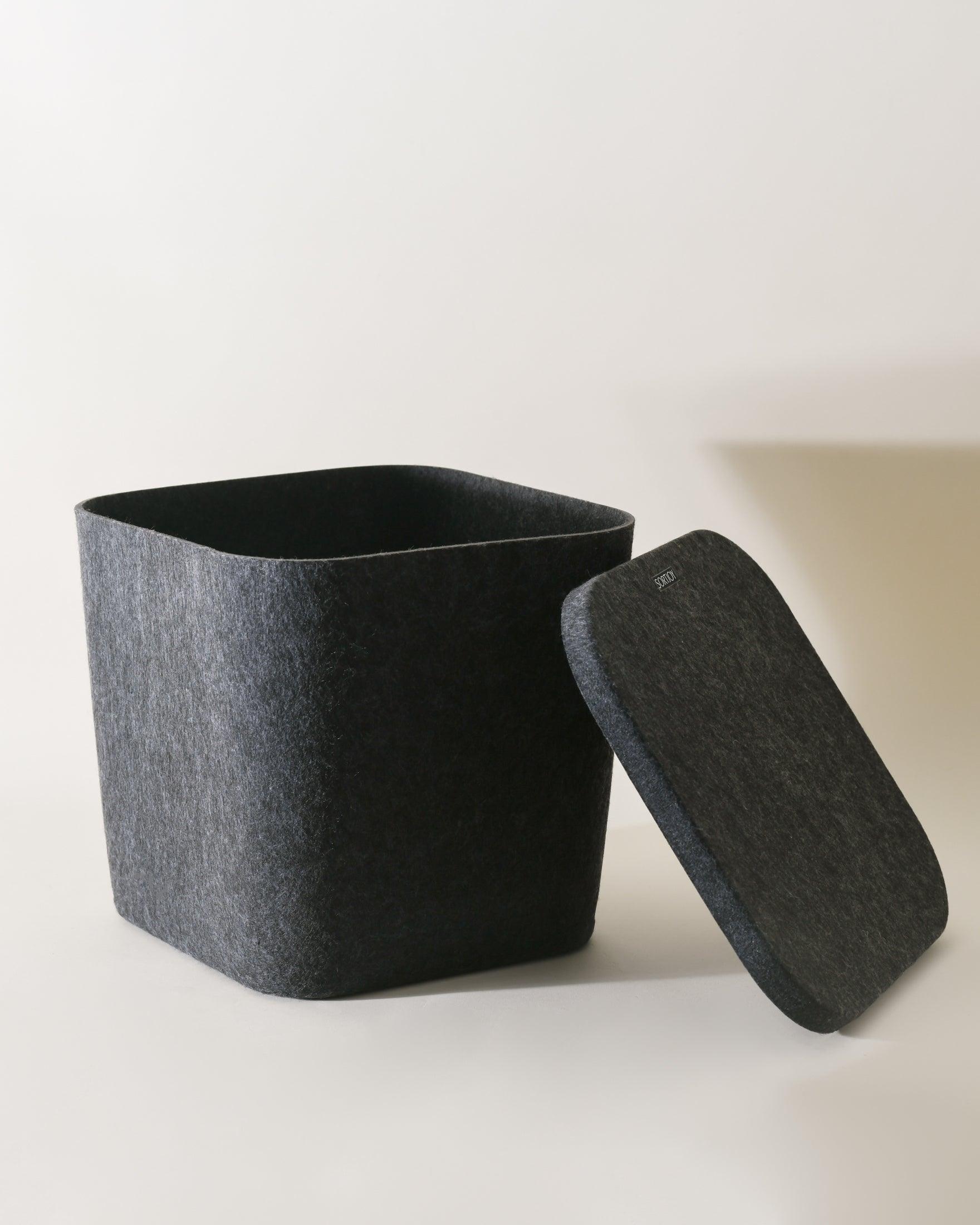 The Sculpted Bin - Original With Lid