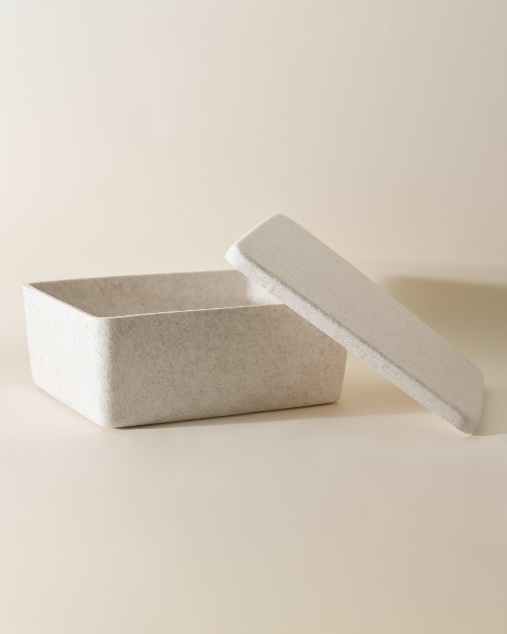 The Sculpted Bin - Large With Lid