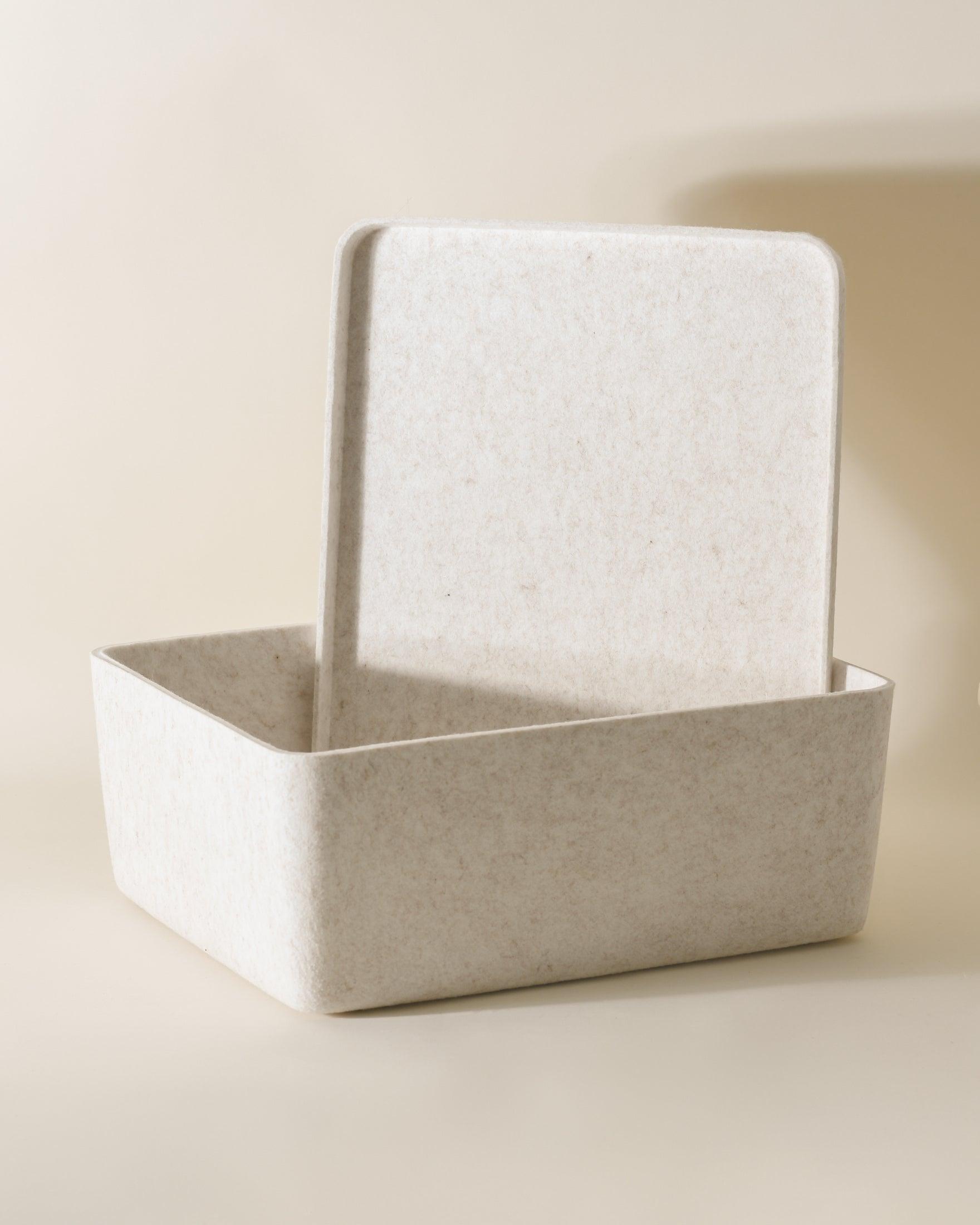 The Sculpted Bin - Large With Lid