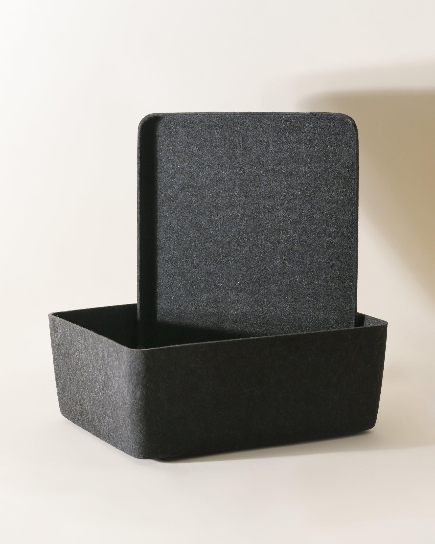 The Sculpted Bin - Large With Lid