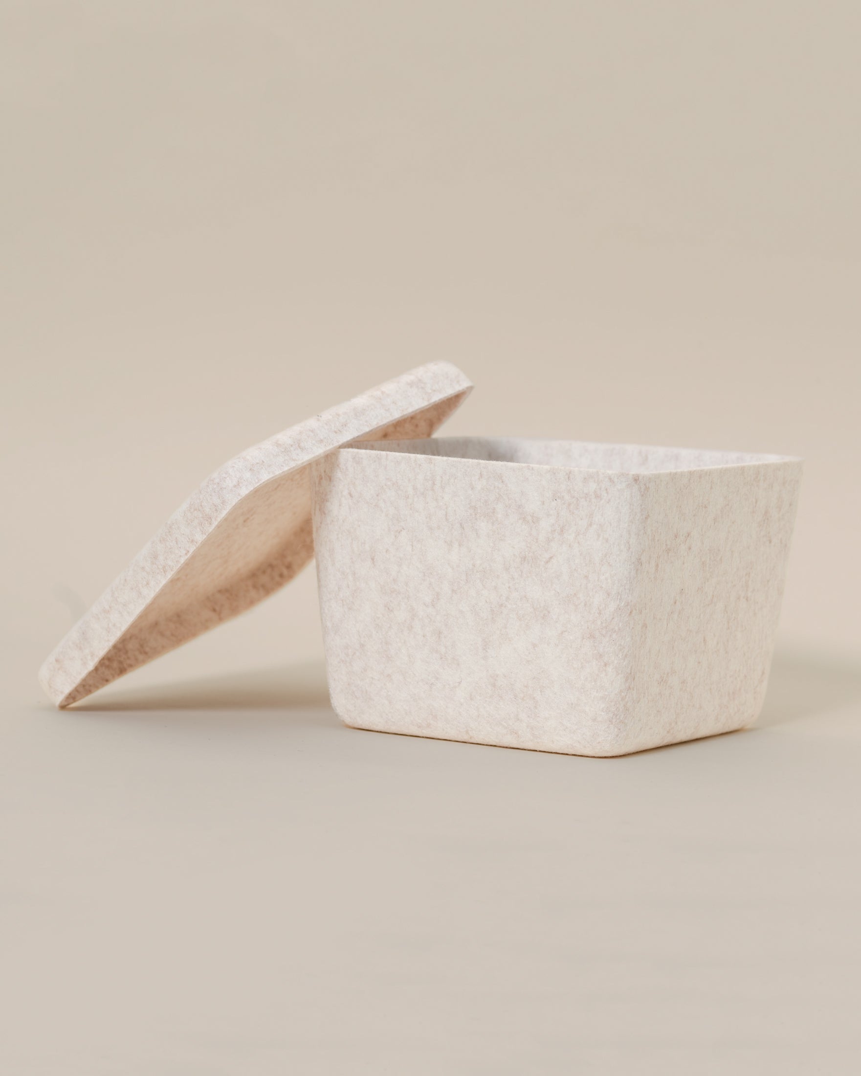 The Sculpted Bin - Petite With Lid | Set Of 3