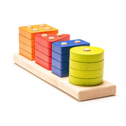 Wise Elk/cubika Wooden Toy - Sorter Lsg 2