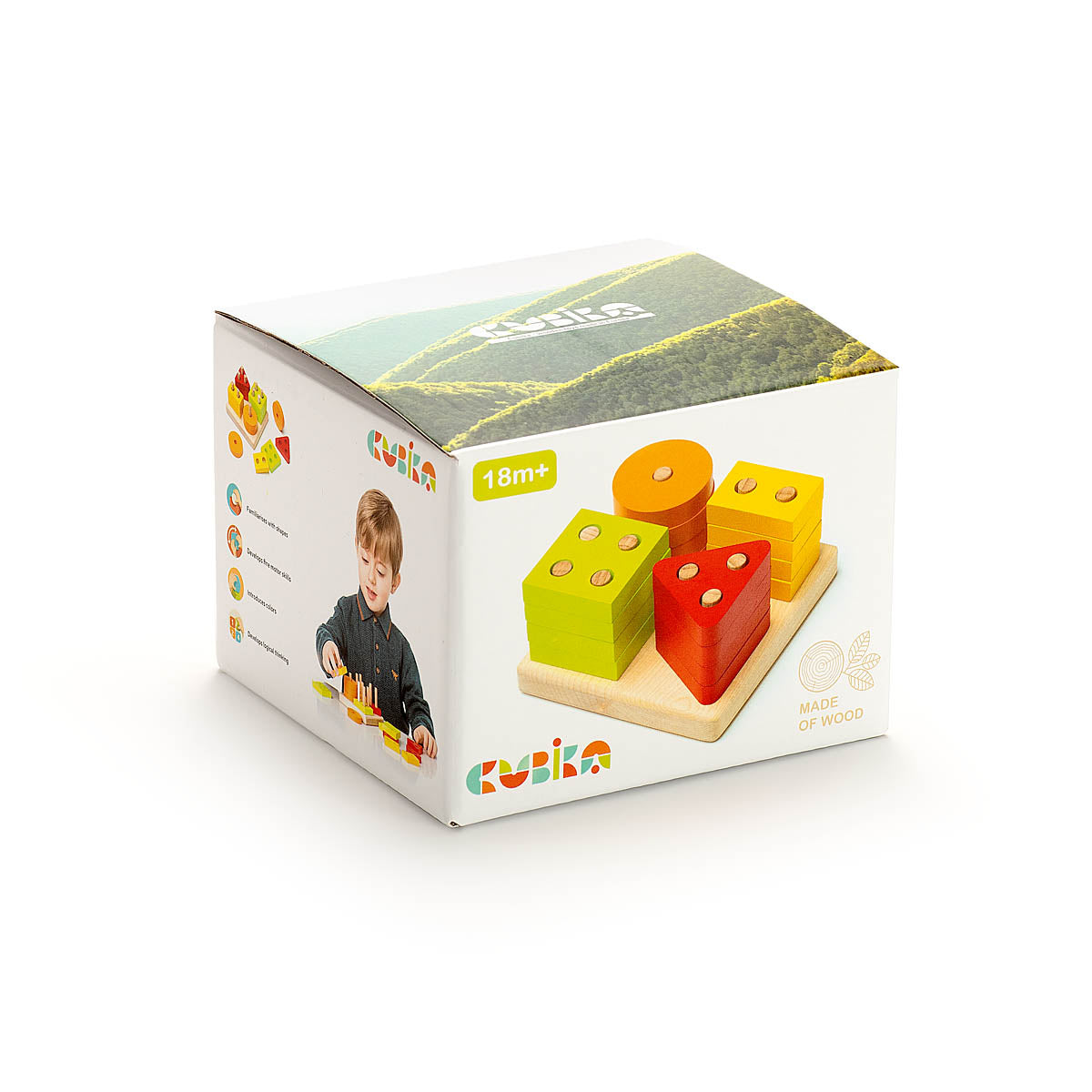 Wise Elk/Cubika Wooden toy - Sorter LSG 3 by Wise Elk