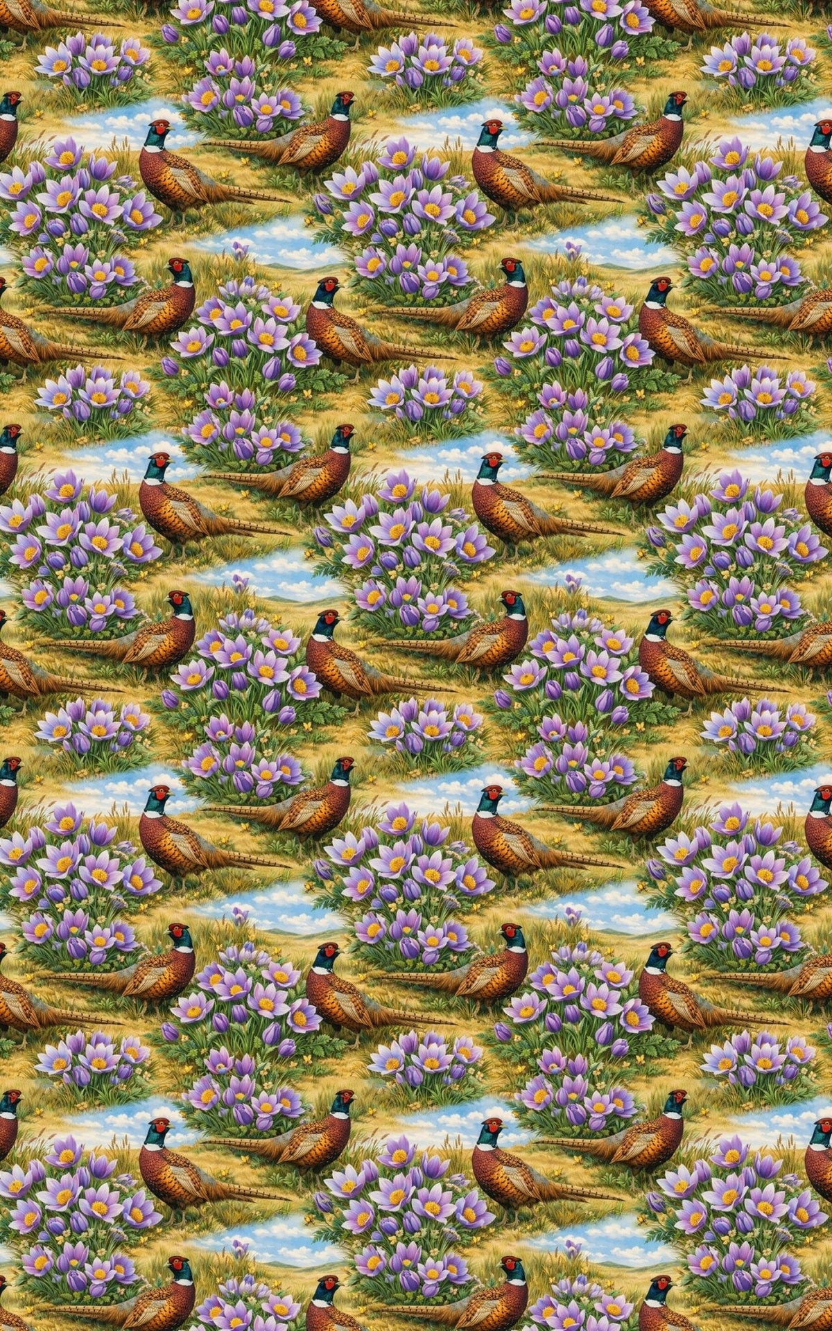 South Dakota Flora & Fauna Wrapping Paper
