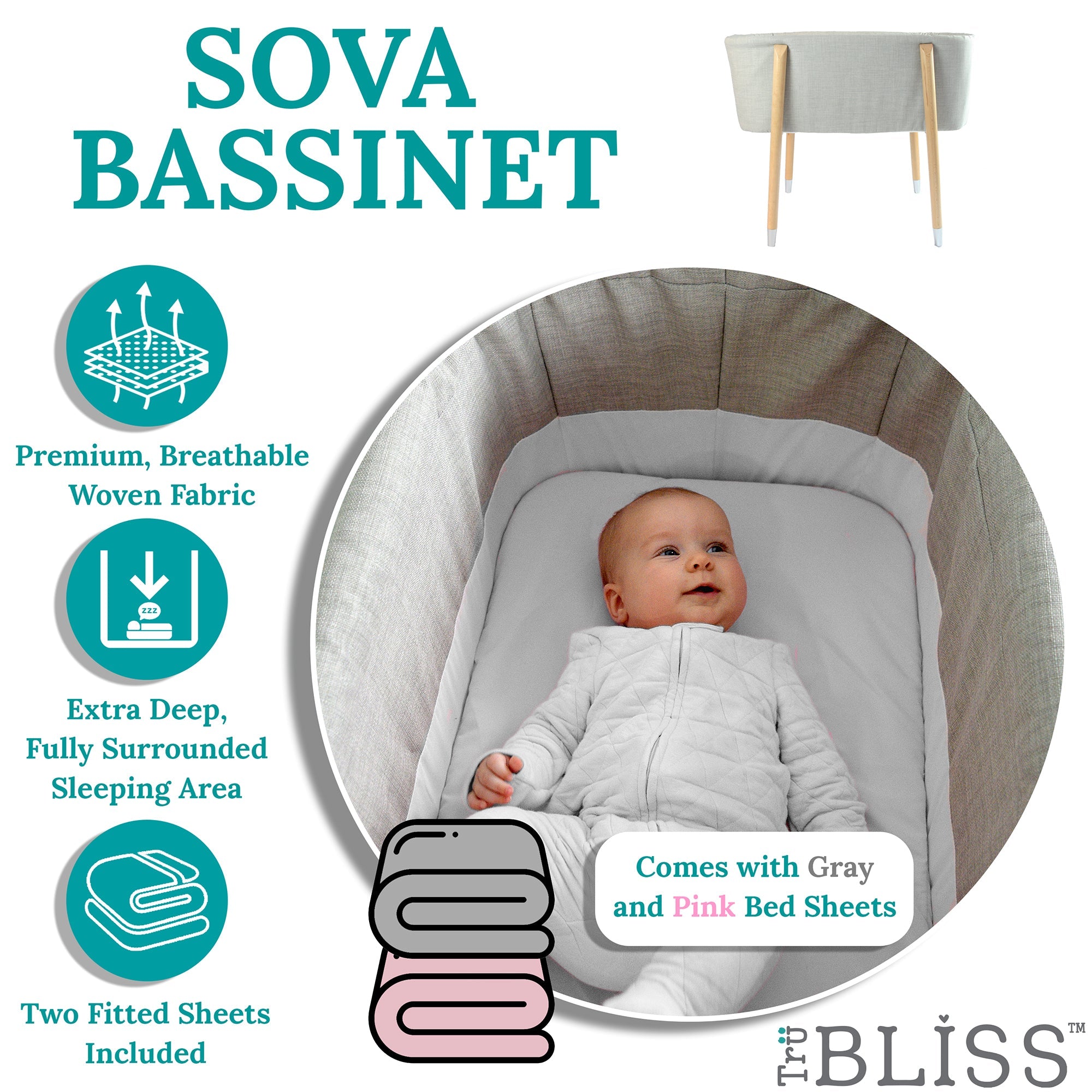 Trubliss Sova Bassinet