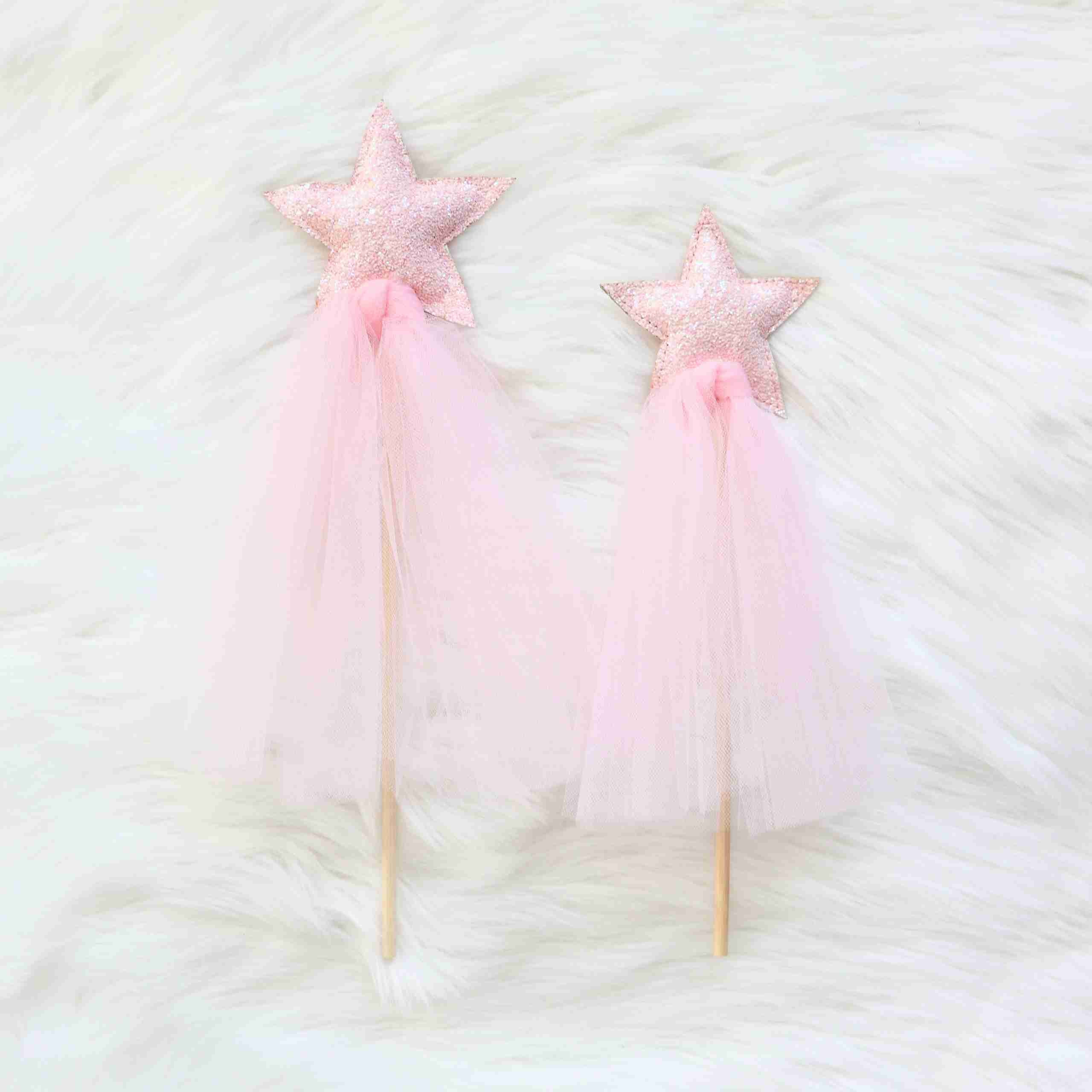 Sparkle Magic Wand - Pink/pink