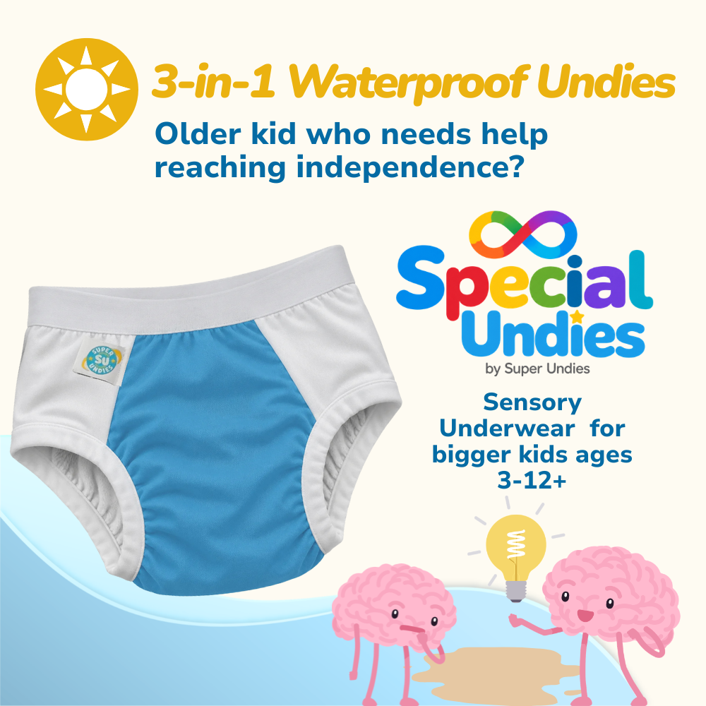 The 3-in-1 Waterproof Undies; A Diaper, Trainer And Swim Diaper In 1