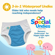 The 3-in-1 Waterproof Undies; A Diaper, Trainer And Swim Diaper In 1
