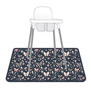 Butterfly Garden Splash Mat - A Waterproof Catch-all For Highchair Spills And More!