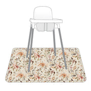 Delilah Floral Splash Mat - A Waterproof Catch-all For Highchair Spills And More!
