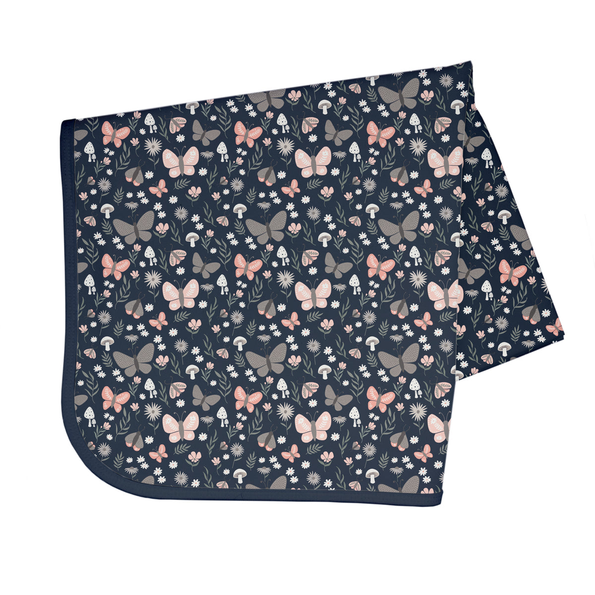 Butterfly Garden Splash Mat - A Waterproof Catch-all For Highchair Spills And More!