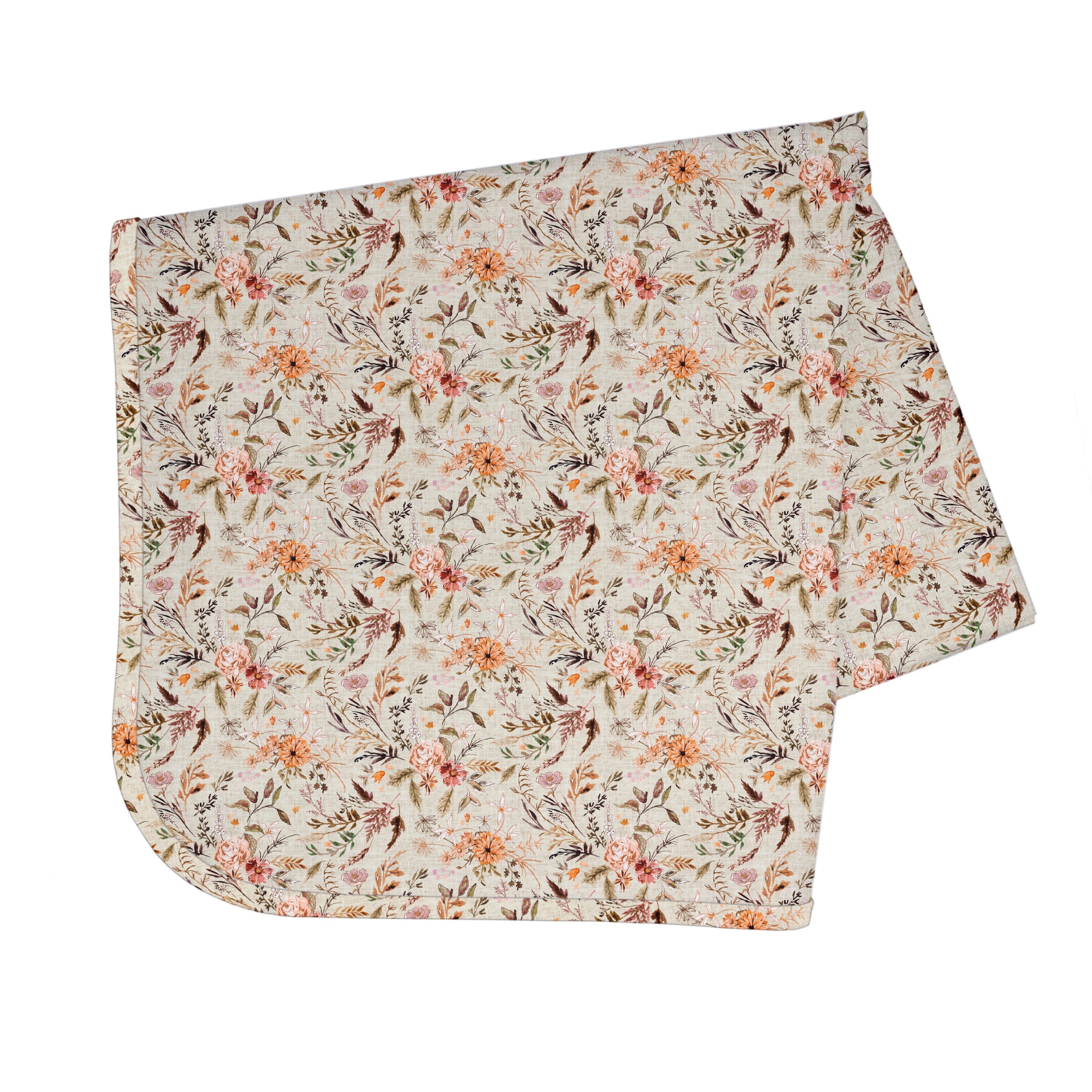 Delilah Floral Splash Mat - A Waterproof Catch-all For Highchair Spills And More!