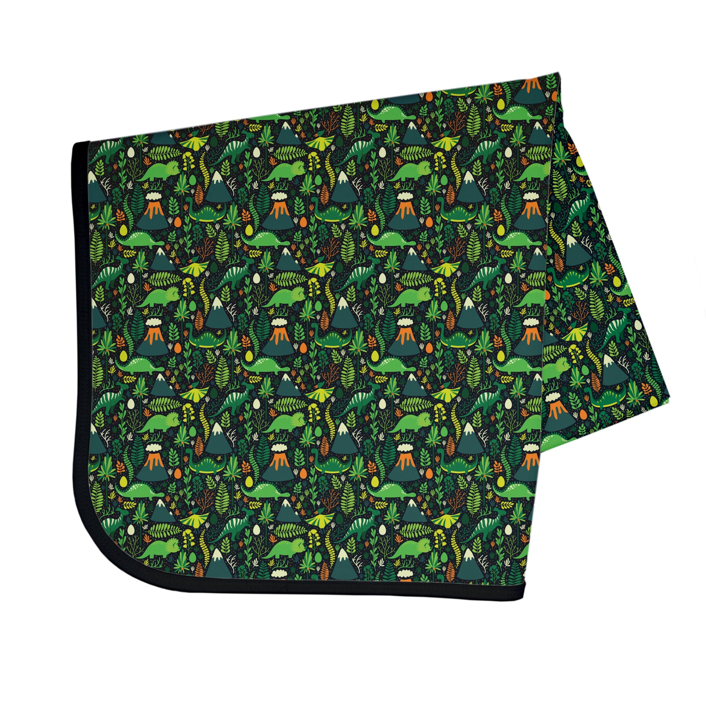 Dino Days Splash Mat - A Waterproof Catch-all For Highchair Spills And More!