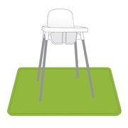 Solid Ribbit Minimalist Splash Mat - A Waterproof Catch-all For Highchair Spills And More! Sale