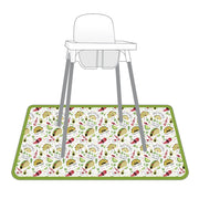 Taco Party Splash Mat - A Waterproof Catch-all For Highchair Spills And More!