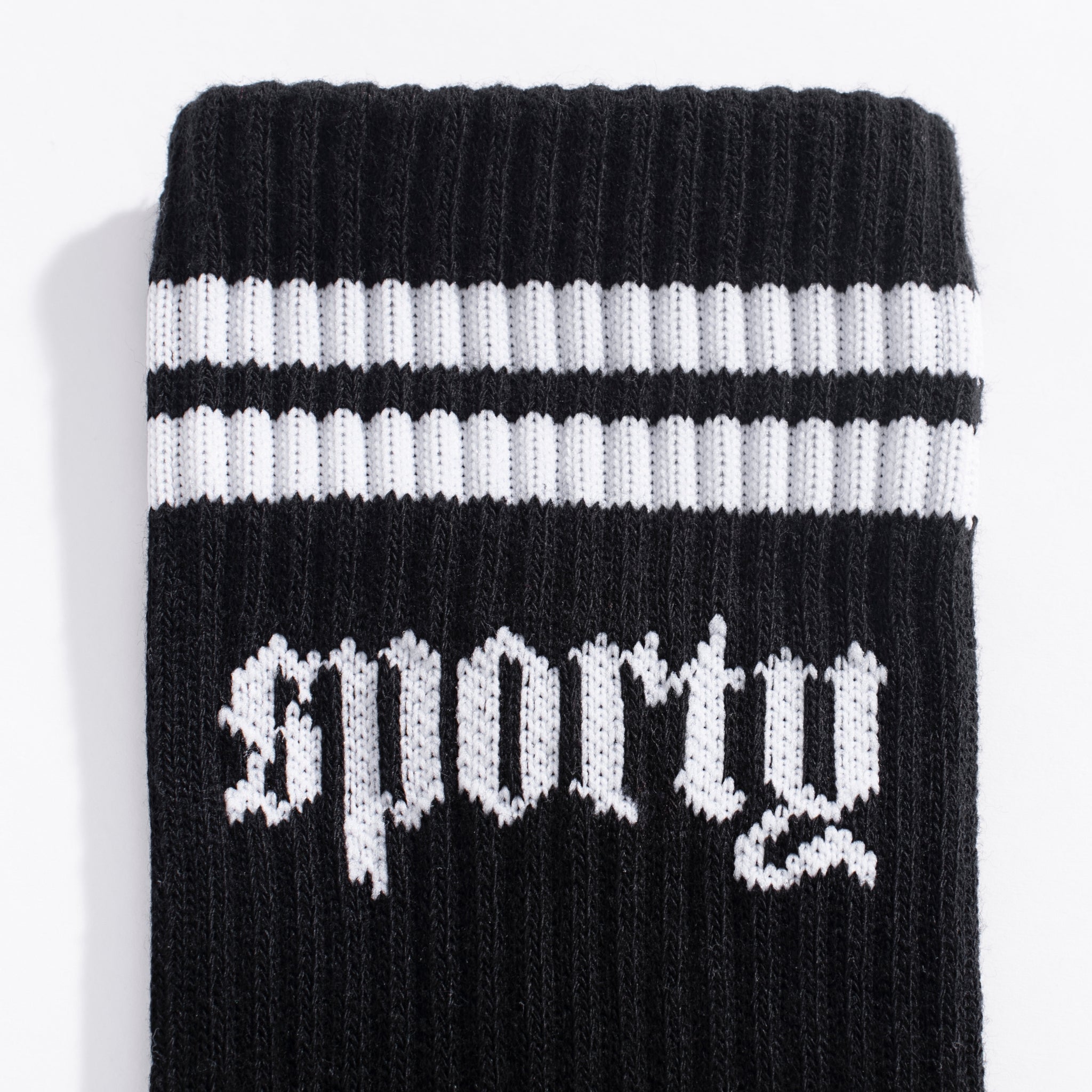 Sporty Athletic Crew Socks