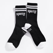 Sporty Athletic Crew Socks