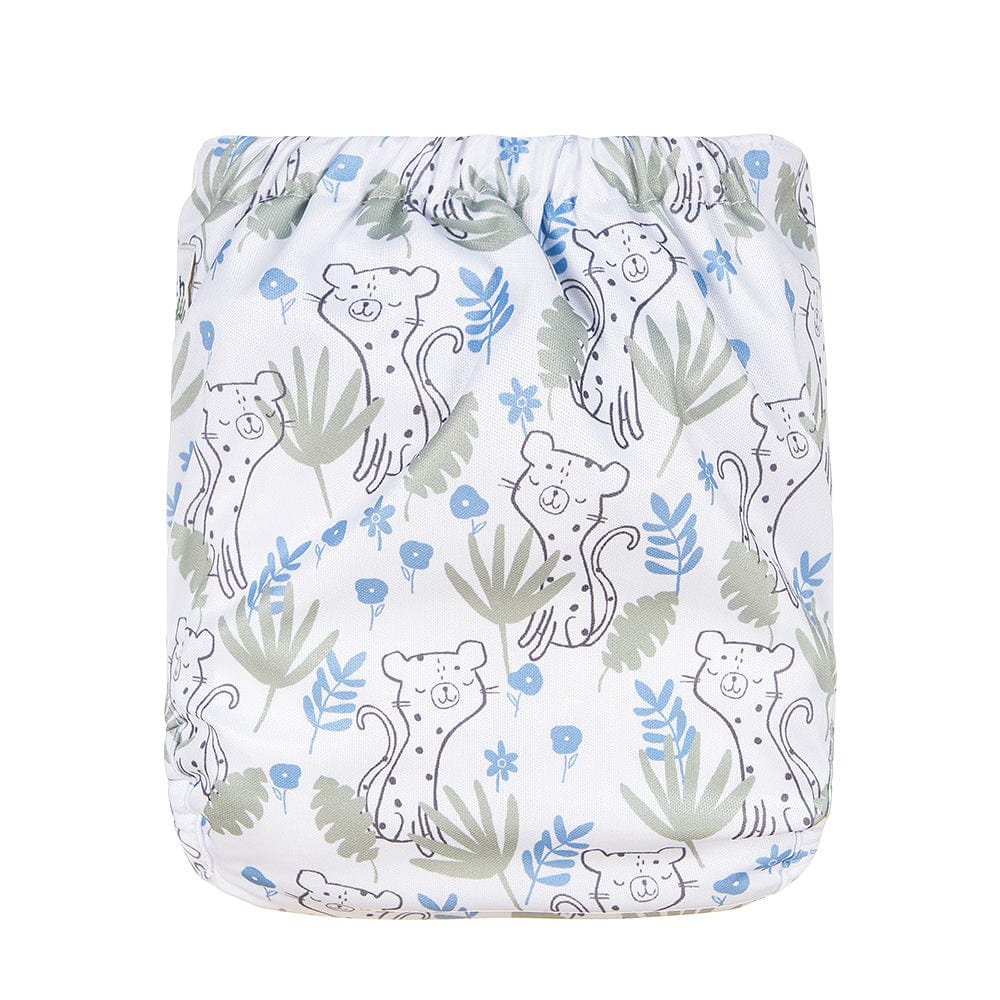 Earth & Pebble Size Up Diaper Cover - Serenity Collection