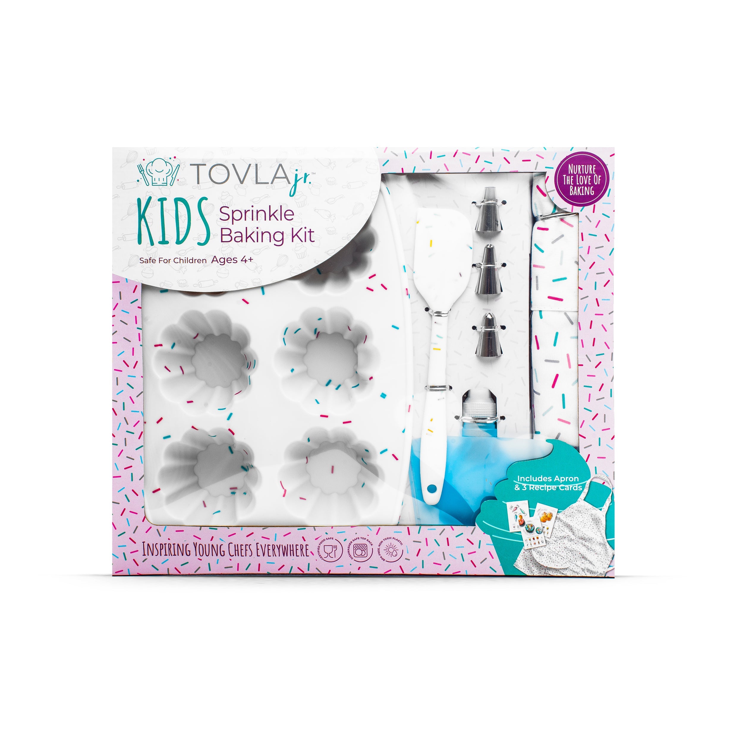 Tovla Jr Kids Sprinkle Baking Gift Set