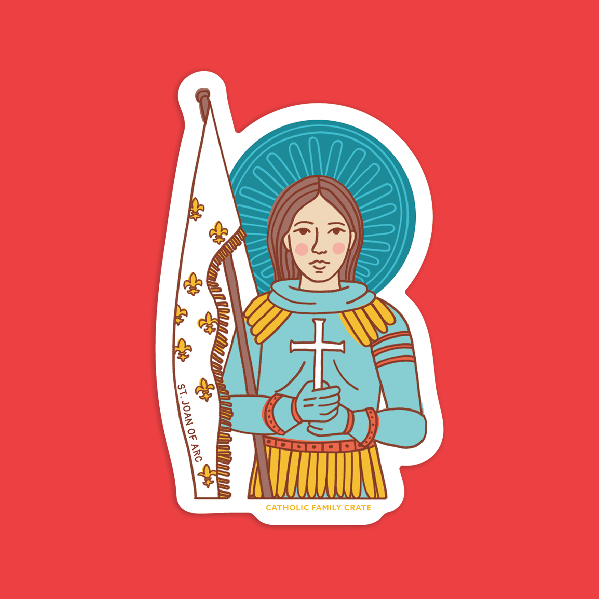 Saint Joan Of Arc Sticker