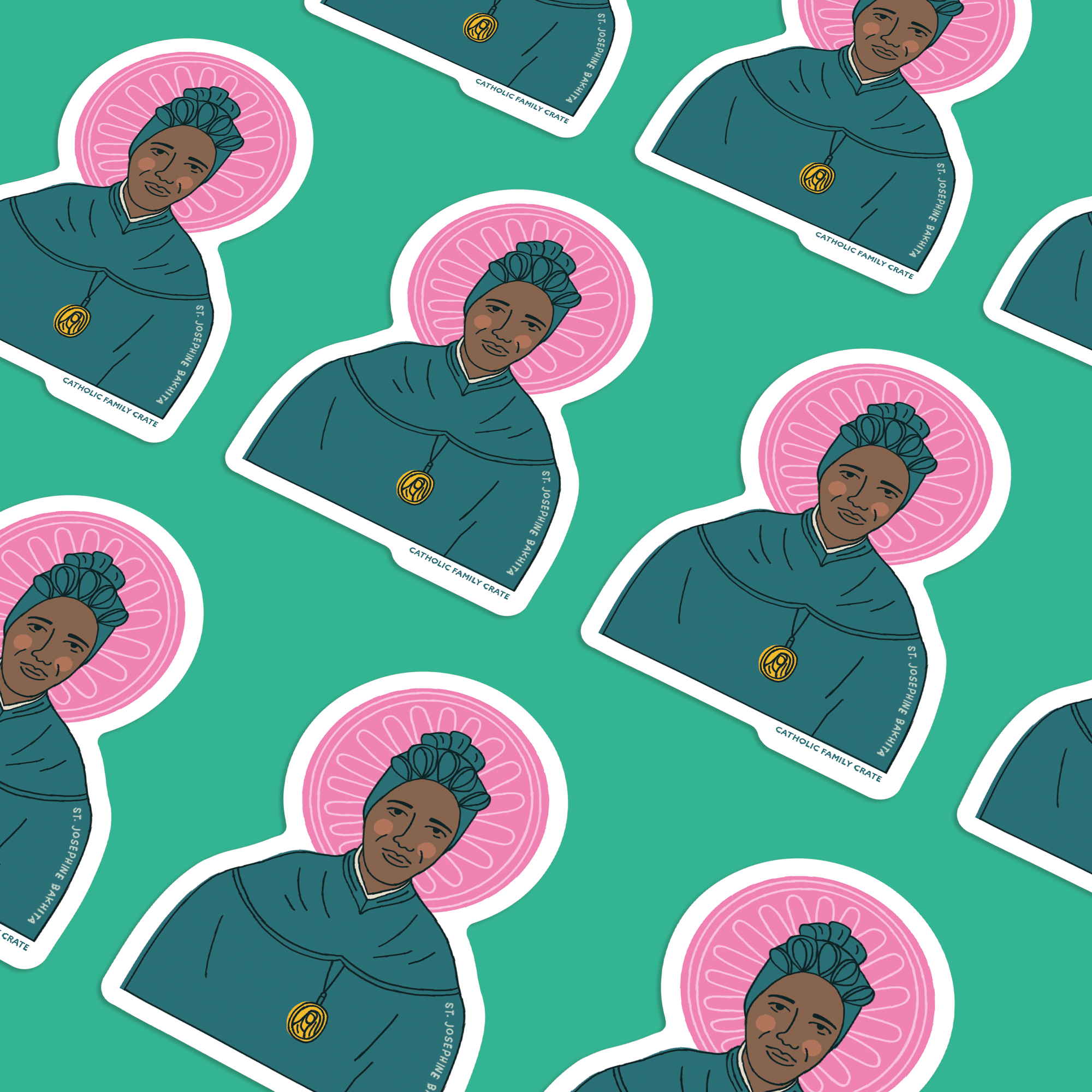 Saint Josephine Bakhita Sticker